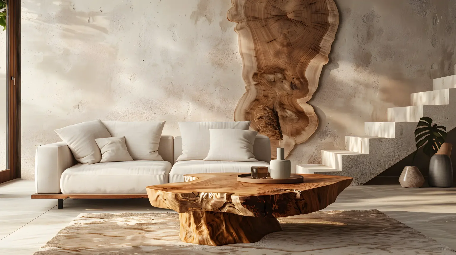 Sala de estar contemporânea